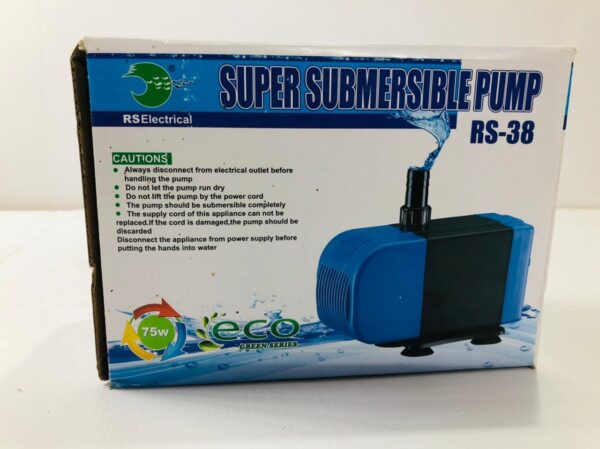 SUPER SUBMERSIBLE PUMP RS Electrical RS 38