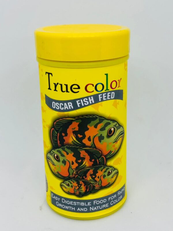 True Color Oscar Fish Feed for 100 gram