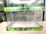 Curved Glass Aquarium Tank 35 cm 35 x 20 x 23 1