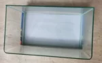 Curved Glass Aquarium Tank 35 cm 35 x 20 x 23 2