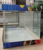 Curved Glass Aquarium Tank 50 cm 50 x 27 x 30 3 1